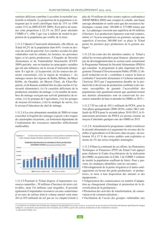 PLAN NATIONAL DE DEVELOPPEMENT  