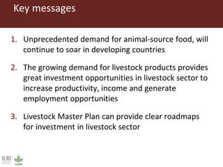 Investment opportunities in livestock sector in Burkina Faso