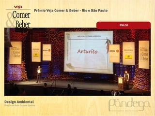 Prêmio Veja Comer & Beber - Rio e São Paulo


                                                                           Palco




Design Ambiental
Direção de Arte: Suzane Queiroz
 