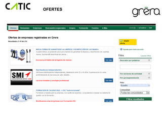 OFERTES
 
