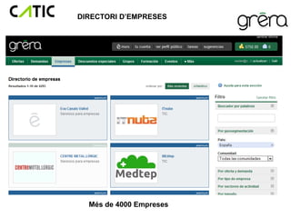 DIRECTORI D’EMPRESES




  Més de 4000 Empreses
 