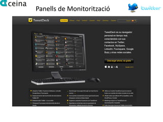 Panells de Monitorització
 