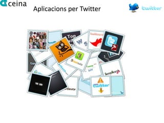 Aplicacions per Twitter
 