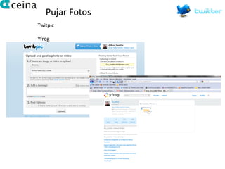 Pujar Fotos
·Twitpic

·Yfrog
 