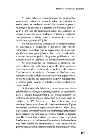 Plano Nacional de Educação 2001