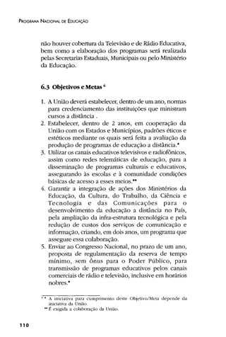 Plano Nacional de Educação 2001