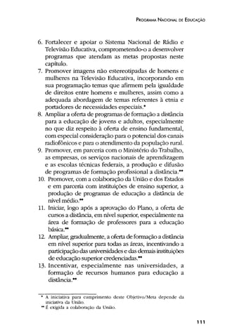 Plano Nacional de Educação 2001