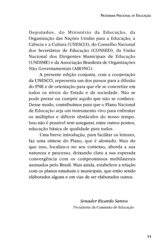 Plano Nacional de Educação 2001