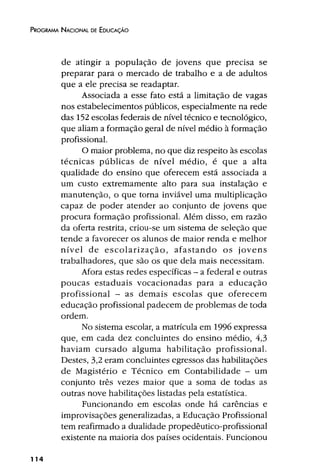 Plano Nacional de Educação 2001