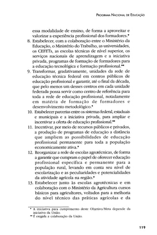 Plano Nacional de Educação 2001