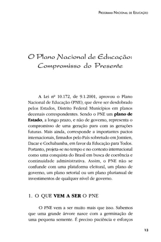 Plano Nacional de Educação 2001