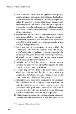 Plano Nacional de Educação 2001