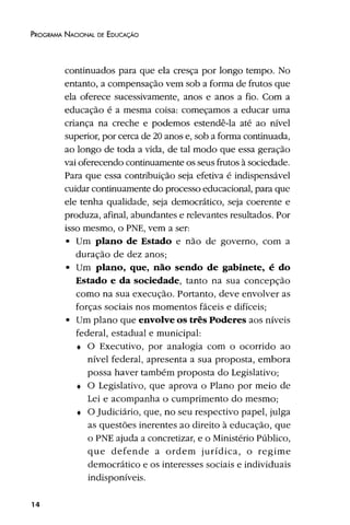 Plano Nacional de Educação 2001