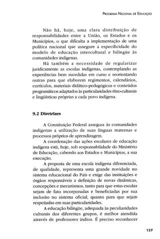 Plano Nacional de Educação 2001