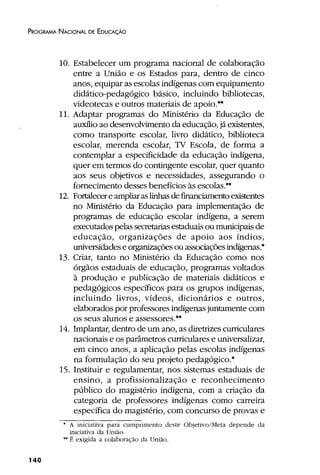 Plano Nacional de Educação 2001