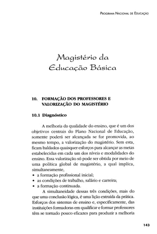 Plano Nacional de Educação 2001