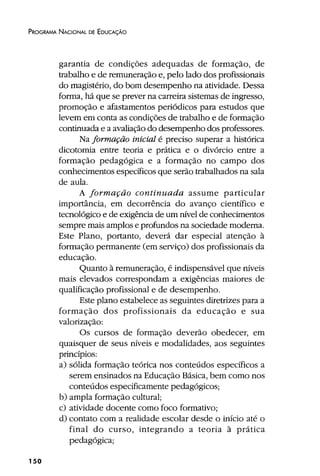 Plano Nacional de Educação 2001