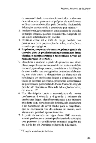 Plano Nacional de Educação 2001