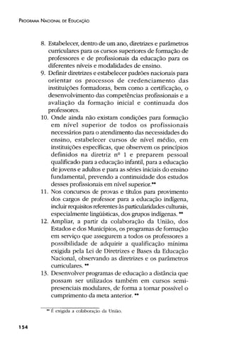 Plano Nacional de Educação 2001