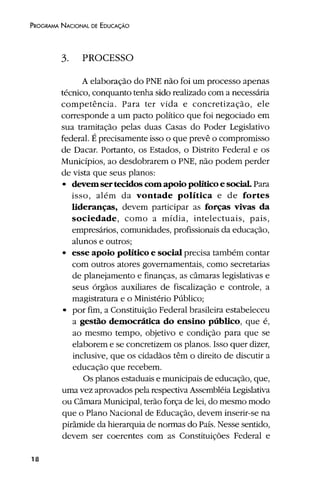 Plano Nacional de Educação 2001