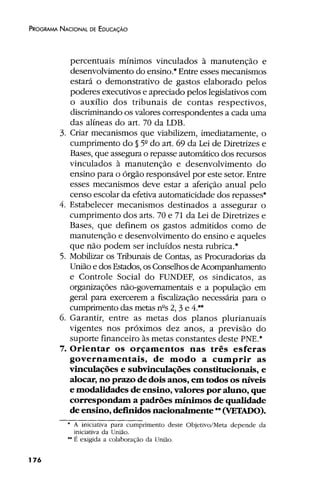 Plano Nacional de Educação 2001