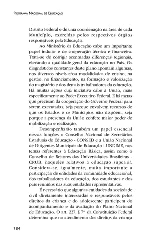 Plano Nacional de Educação 2001
