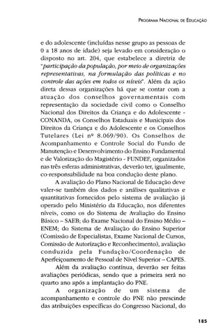 Plano Nacional de Educação 2001