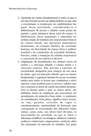 Plano Nacional de Educação 2001