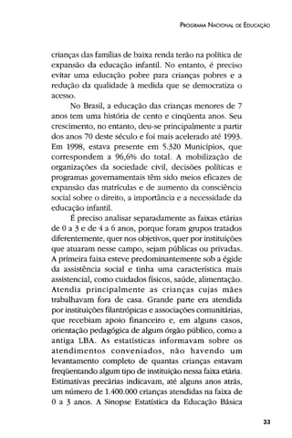 Plano Nacional de Educação 2001