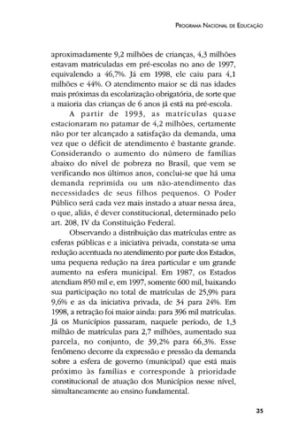 Plano Nacional de Educação 2001