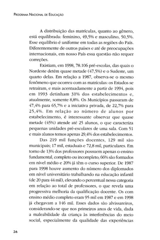 Plano Nacional de Educação 2001