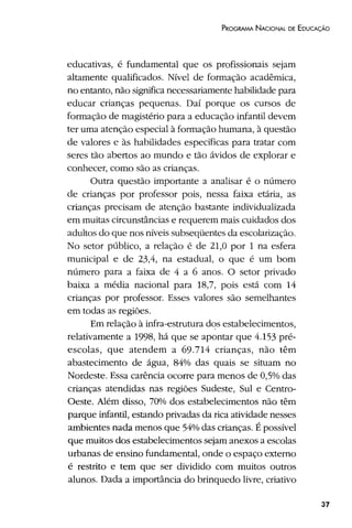Plano Nacional de Educação 2001