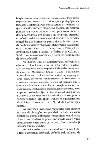 Plano Nacional de Educação 2001