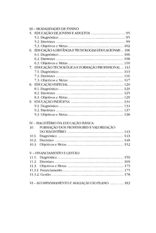 Plano Nacional de Educação 2001