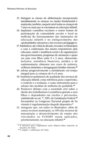 Plano Nacional de Educação 2001