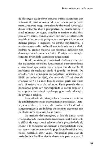 Plano Nacional de Educação 2001