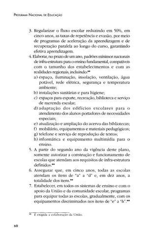 Plano Nacional de Educação 2001