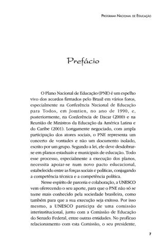 Plano Nacional de Educação 2001