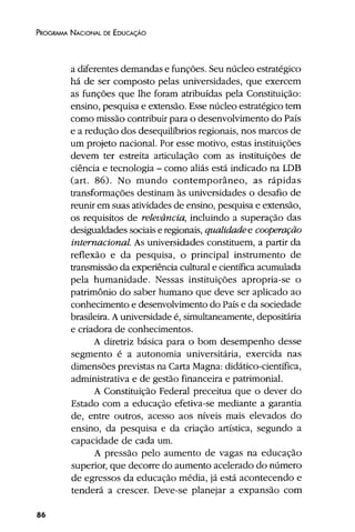 Plano Nacional de Educação 2001