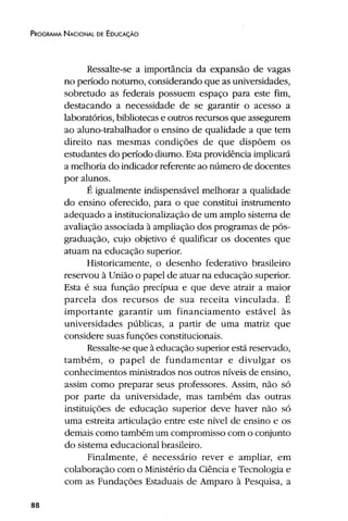 Plano Nacional de Educação 2001