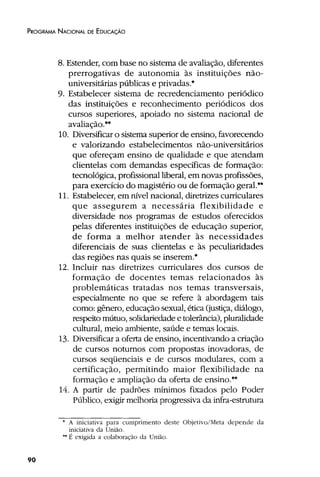 Plano Nacional de Educação 2001