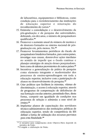 Plano Nacional de Educação 2001