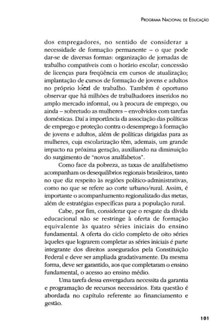 Plano Nacional de Educação 2001