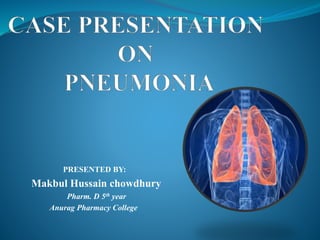 pneumonia case study slideshare