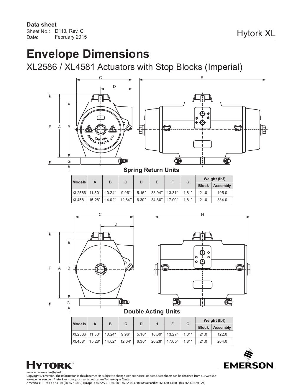 Pneumatic Rack and Pinion Valve Actuators