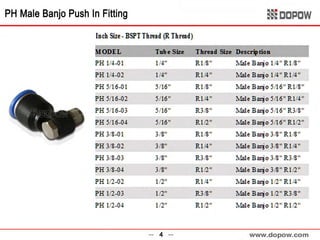 Pneumatic Fitting & Tubing 