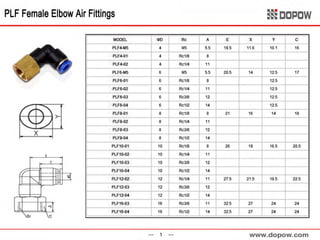 Pneumatic Fitting & Tubing 
