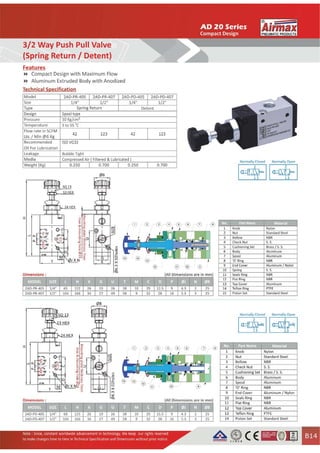 pneumatic valve
