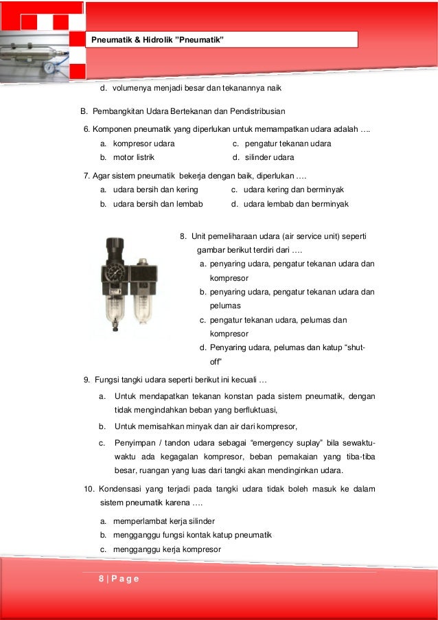 Pneumatik Hidrolik Pneumatik Hidrolik