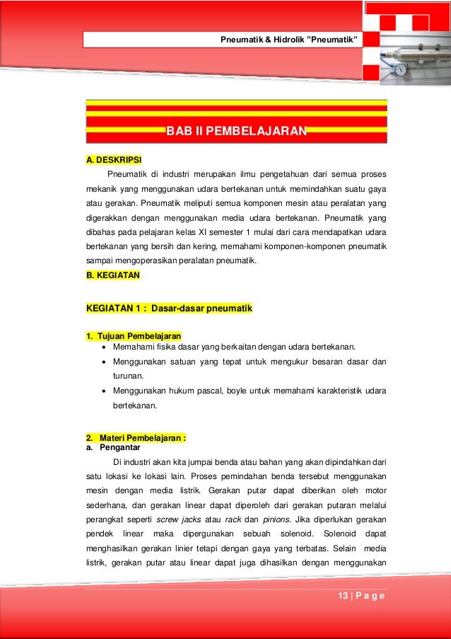Pneumatik Hidrolik Pneumatik Hidrolik